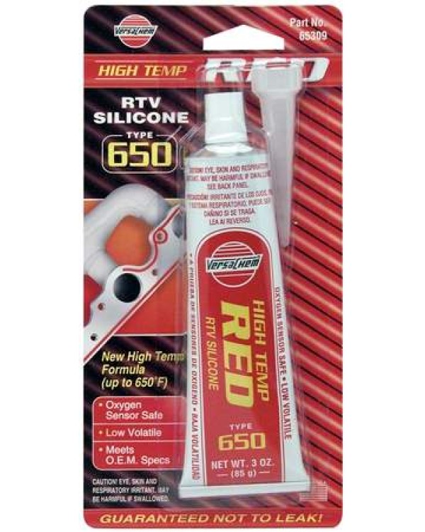 Versachem High Temp Red Silicone Yuksek Isi Kirmizi Silikon Conta 65309 65309