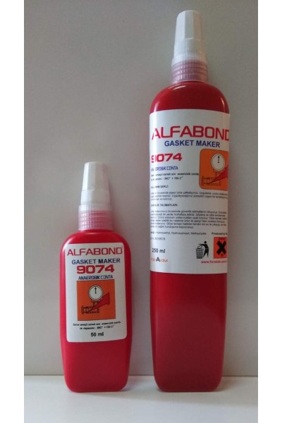 ALFABOND 9074 GASKET MAKER portakal Sıvı Conta