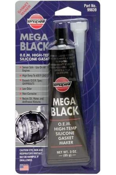 VERSACHEM Mega Black Silicone 99839 Siyah silikon conta