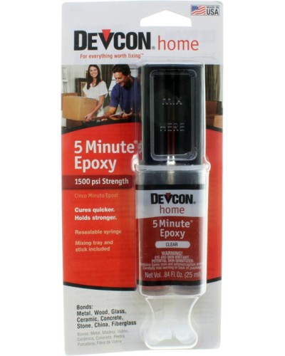 Devcon Home 5 Minute Epoxy 5 dakika epoksi S-208 20845 25 ml