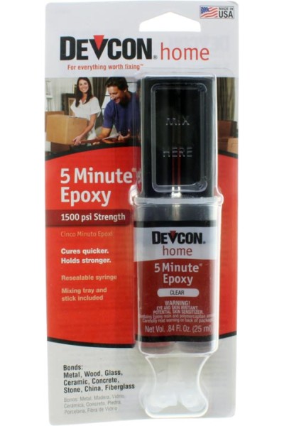 Devcon Home 5 Minute Epoxy 5 dakika epoksi S-208 20845 25 ml