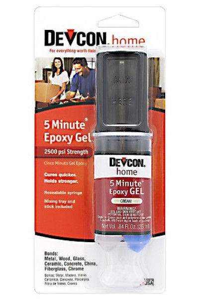 Devcon home 5 minute gel epoxy  jel epoksi