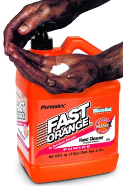 PERMATEX FAST ORANGE HAND CLEANER ALOE VERA 3,78 litre GALON