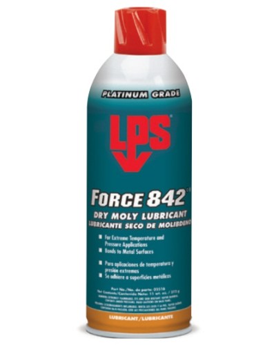 LPS FORCE 842 Dry Moly Lubricant 02516 (Kuru Film Moly Yağlayıcı)